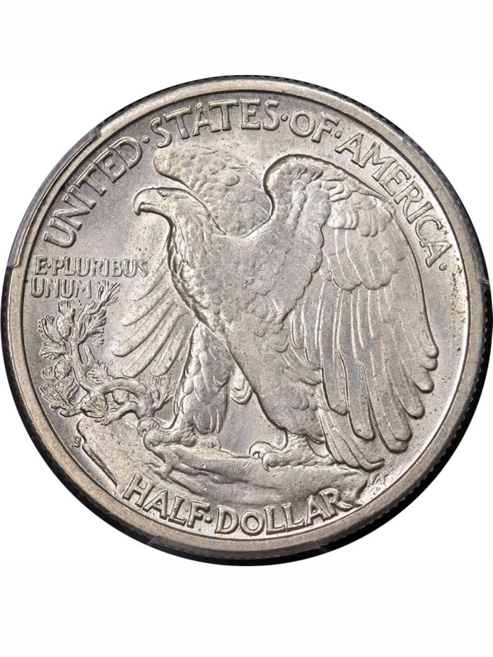 Walking Liberty Half Dollar - US Silver Tone Coin - Silver1943s ms64